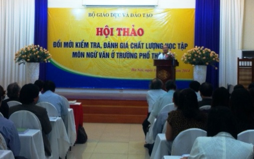 Đổi mới kiểm tra, đánh giá chất lượng học tập môn Ngữ văn ở trường phổ thông